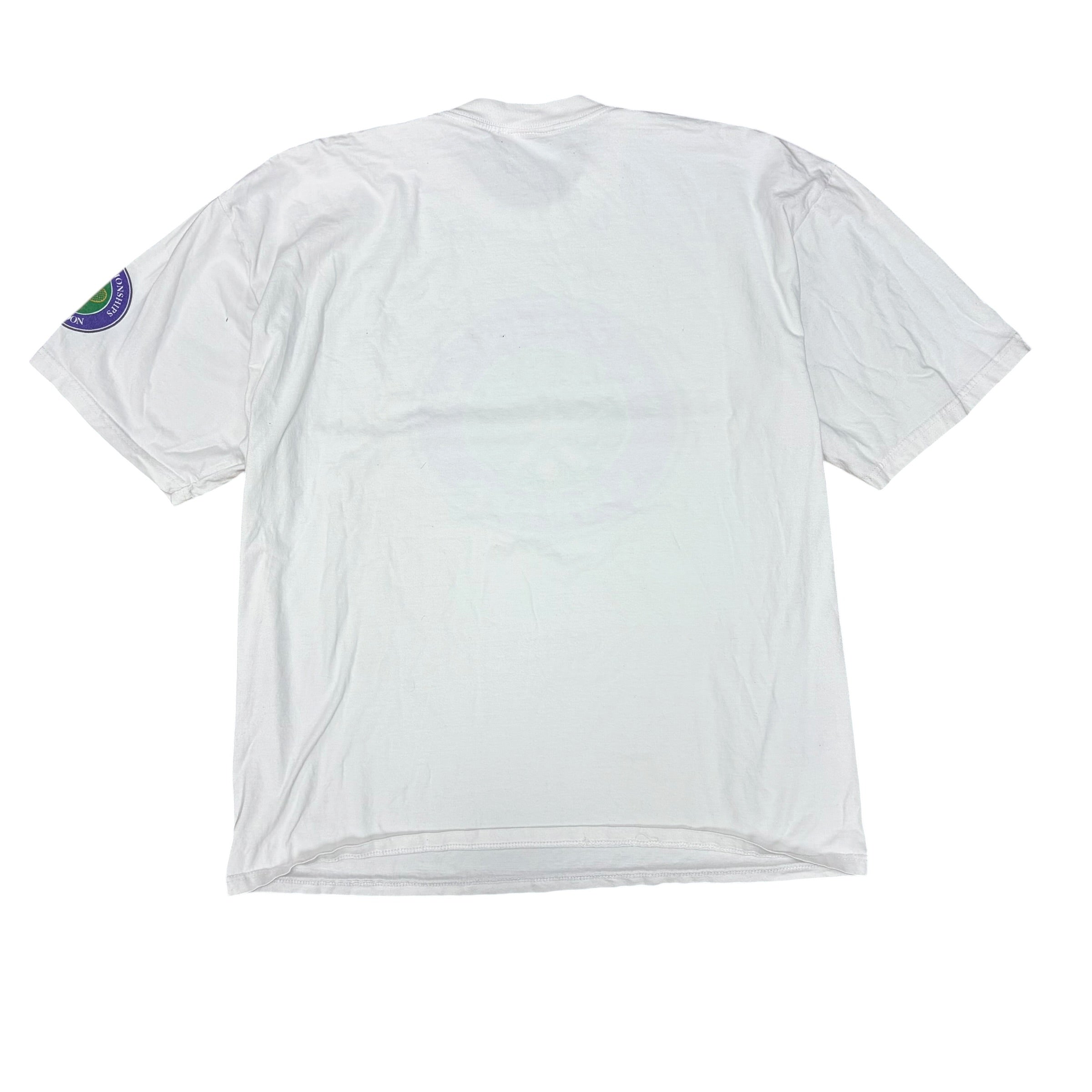 Vintage Wimbledon “The Championships” Museum Tee White