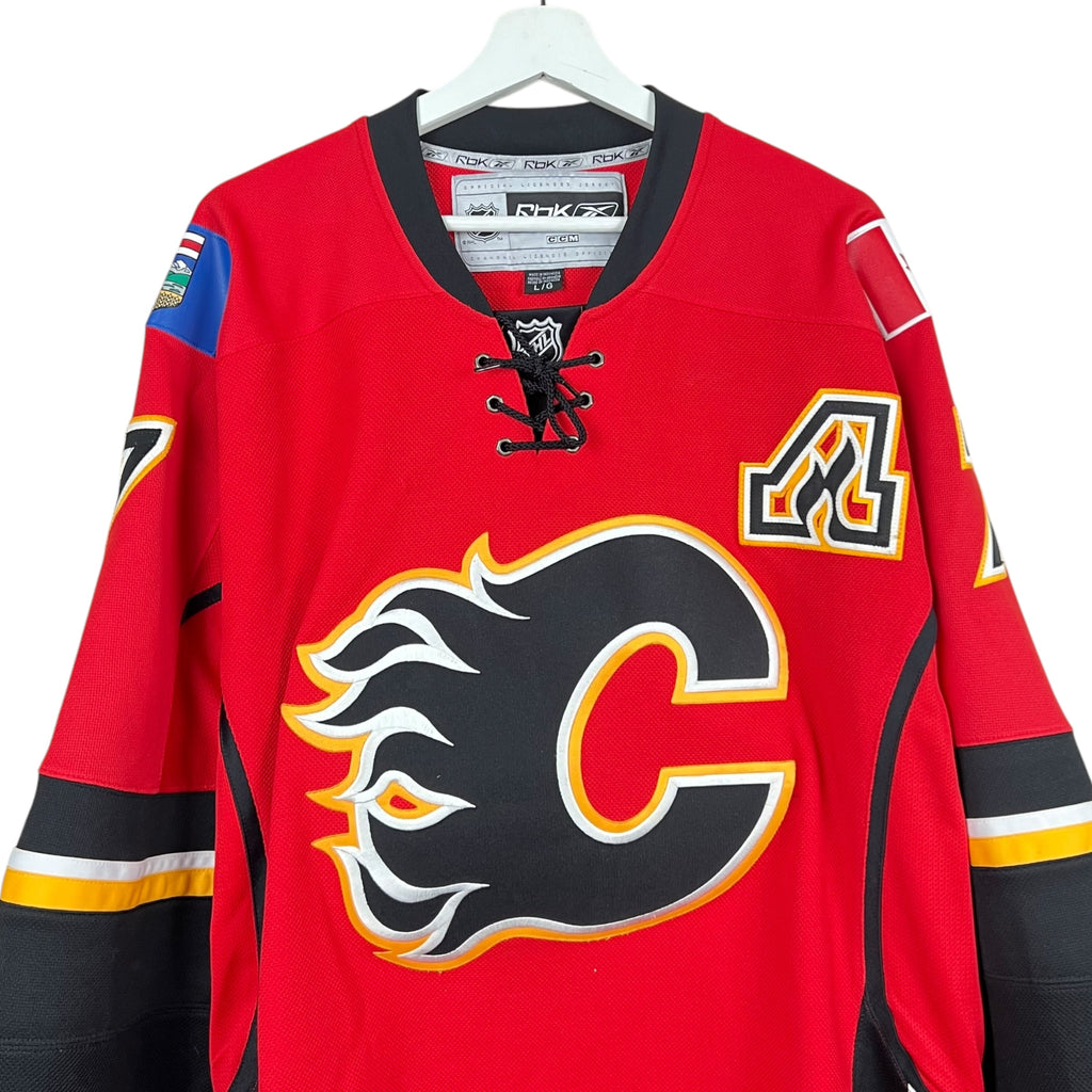 Vintage Reebok Calgary Flames Todd Bertuzzi Away Jersey
