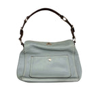 Coach Chelsea Tumbled Leather Hobo Bag Teal