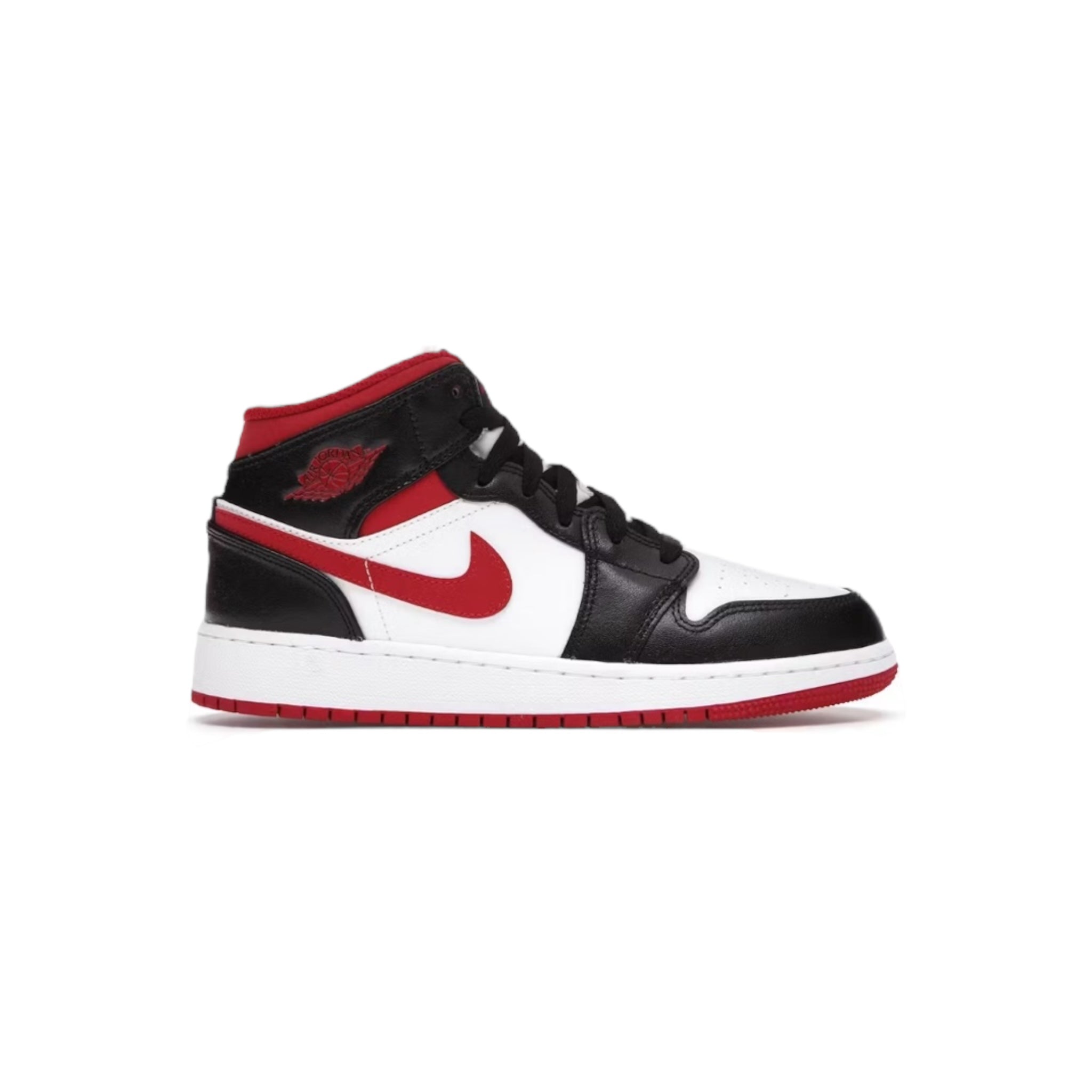 Jordan 1 Mid Gym Red Black White (GS)