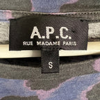 A.P.C Printed Tee Navy