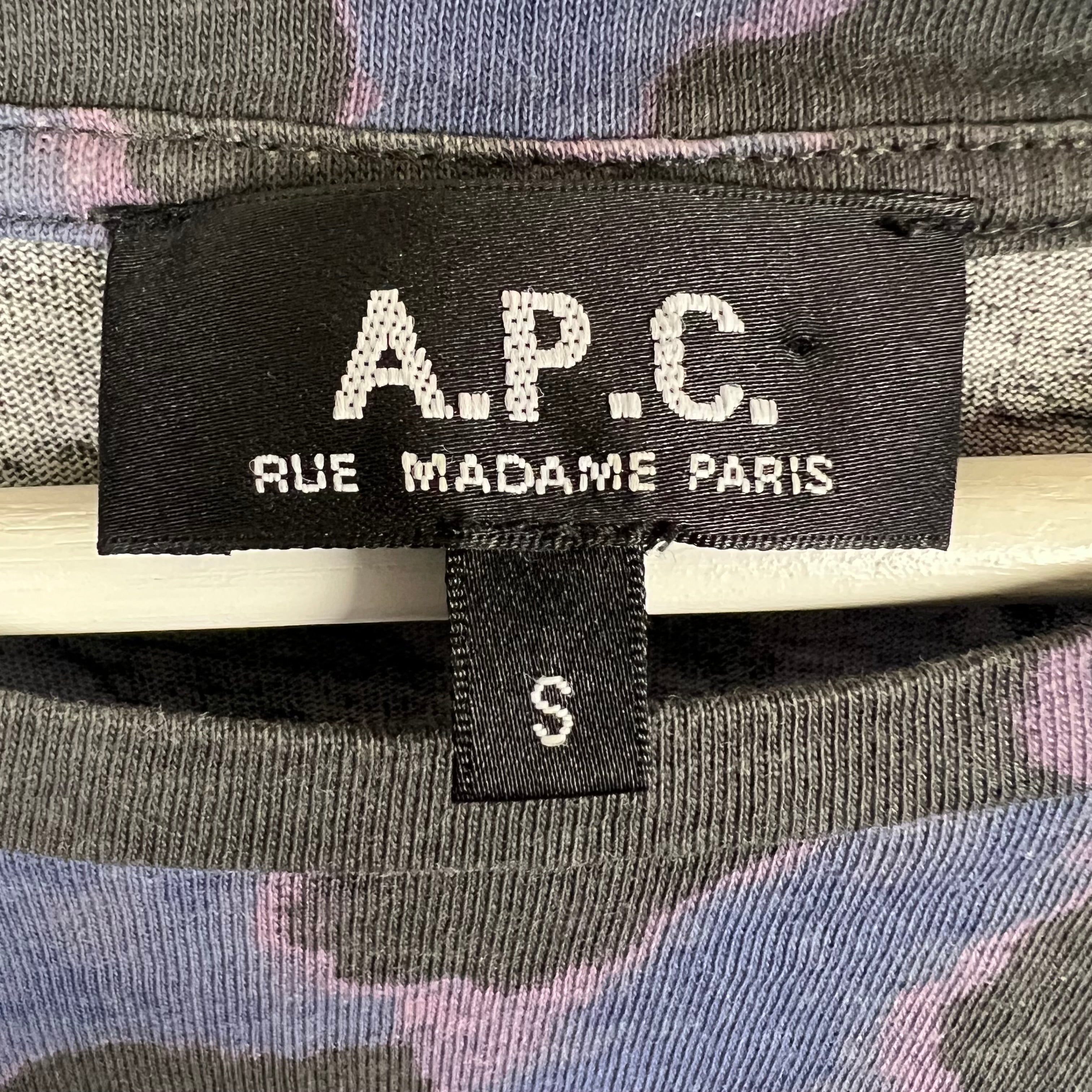 A.P.C Printed Tee Navy