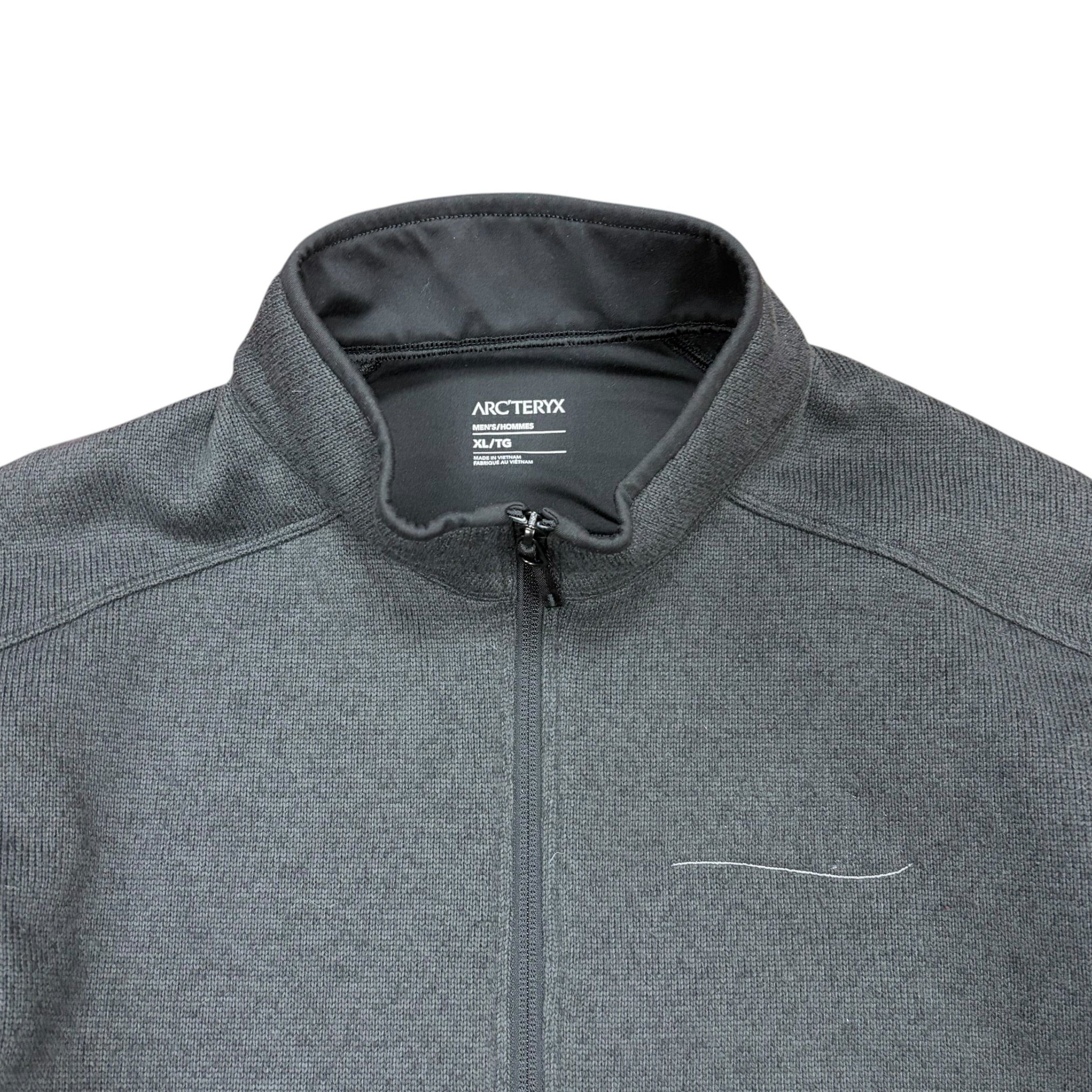 Arc’teryx Covert Cardigan Dark Fleece Jacket Grey