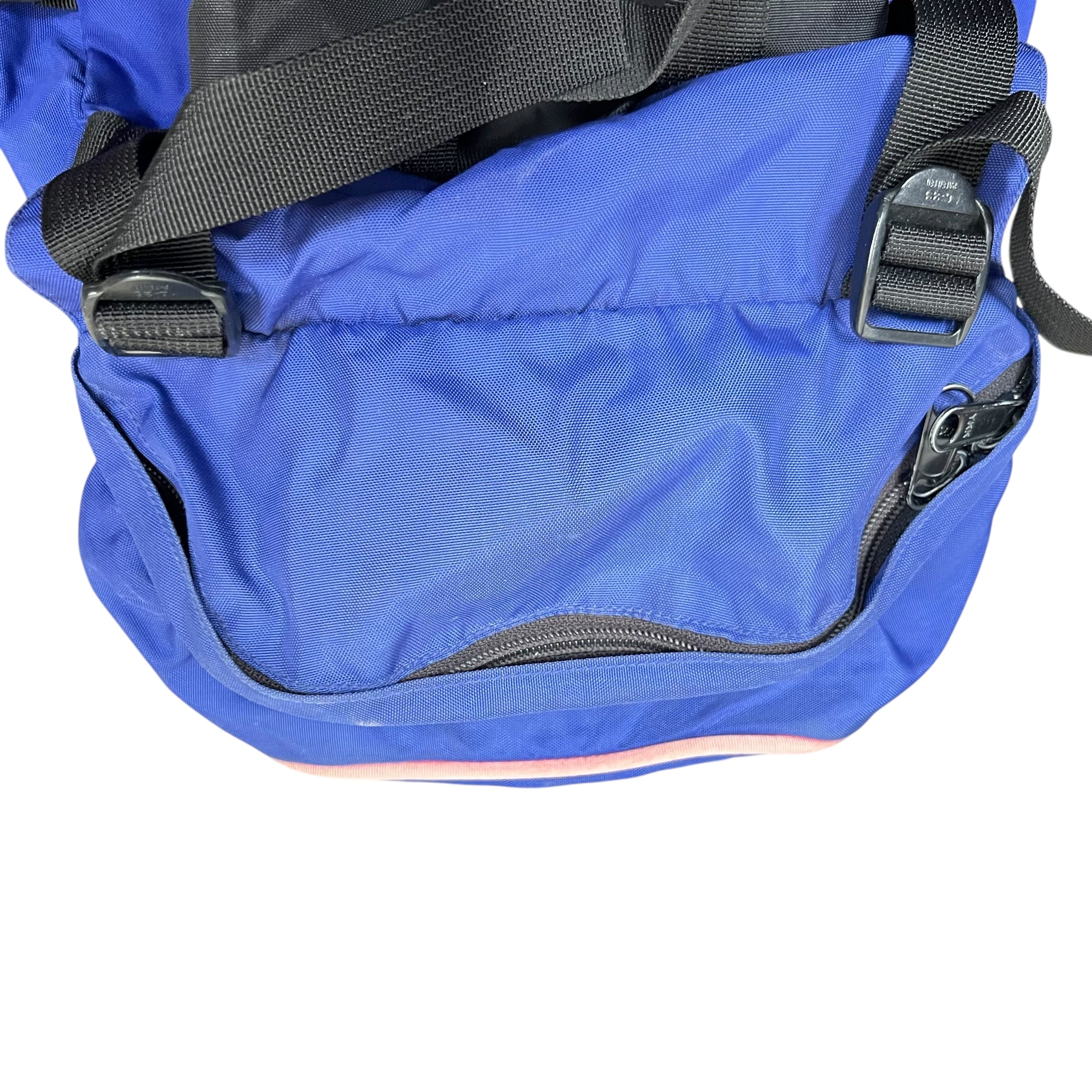 Vintage North Face Hiking Backpack Blue/Red