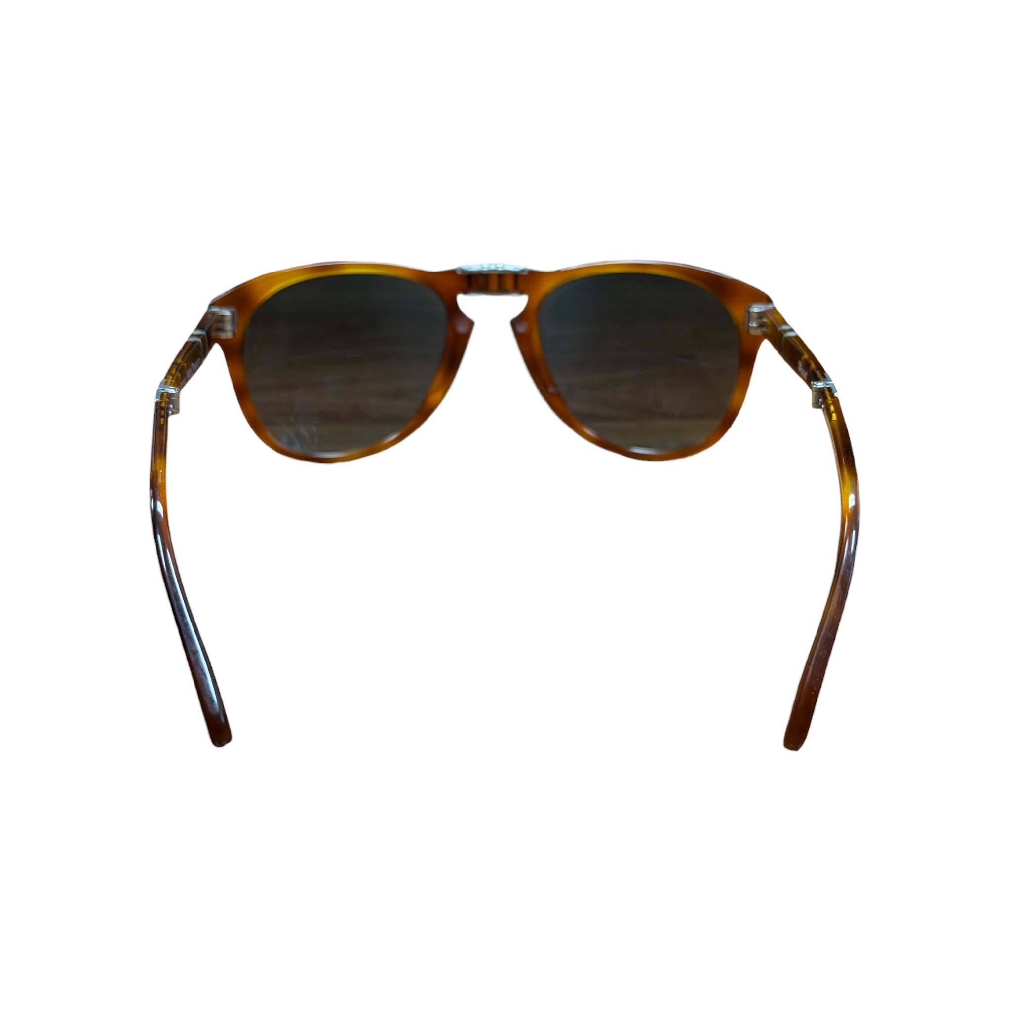 Persol 714 Steve McQueen Foldable Blue Lens Sunglasses