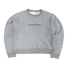 Vintage Club Monaco Women’s Spellout Crewneck Grey