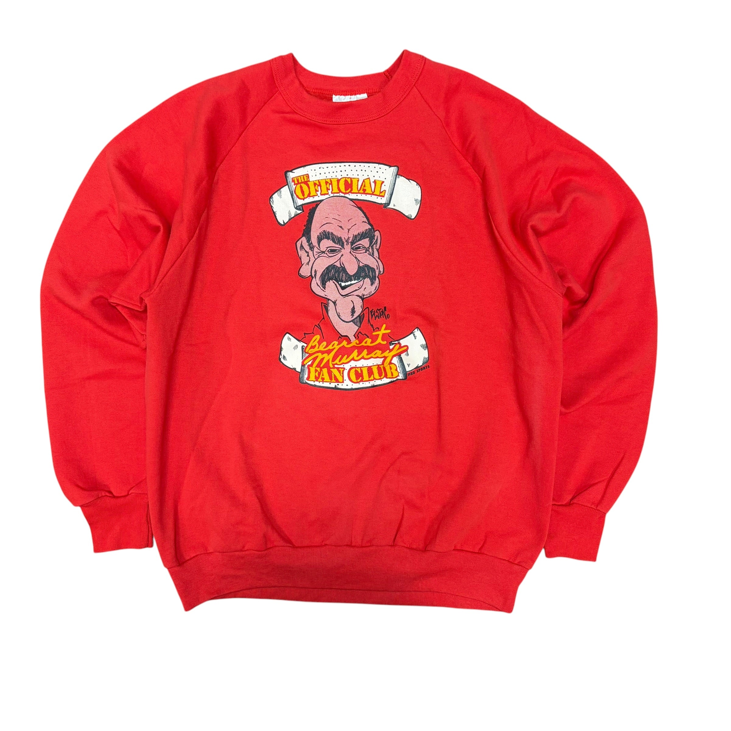 Vintage Penmans “The Official Begreat Murray Fan Club” Crewneck Red