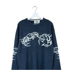 Vintage 725 Originals Graphic Knit Navy