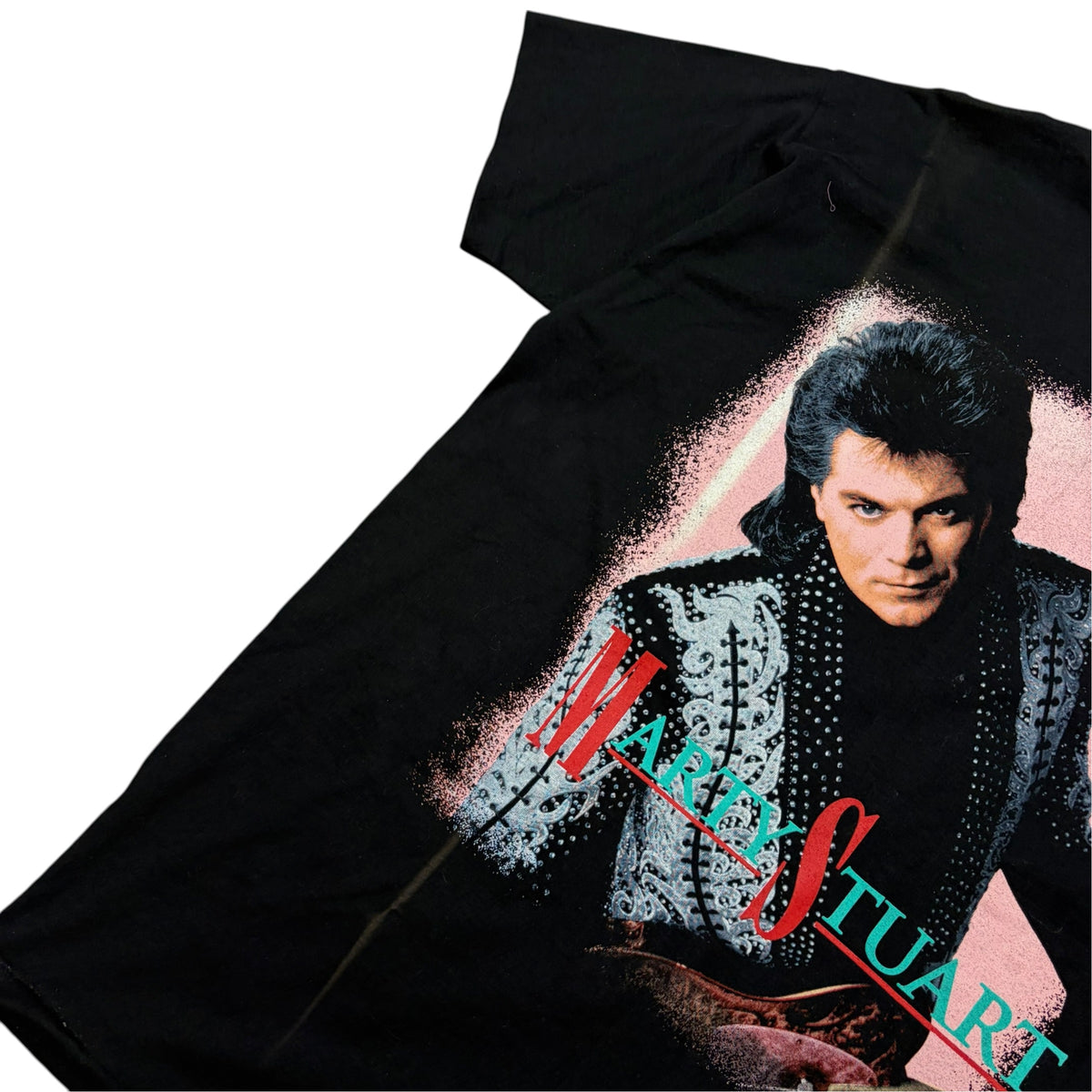 1996 Marty Stuart “Honky Tonkin’s What I Do Best” Tee Black