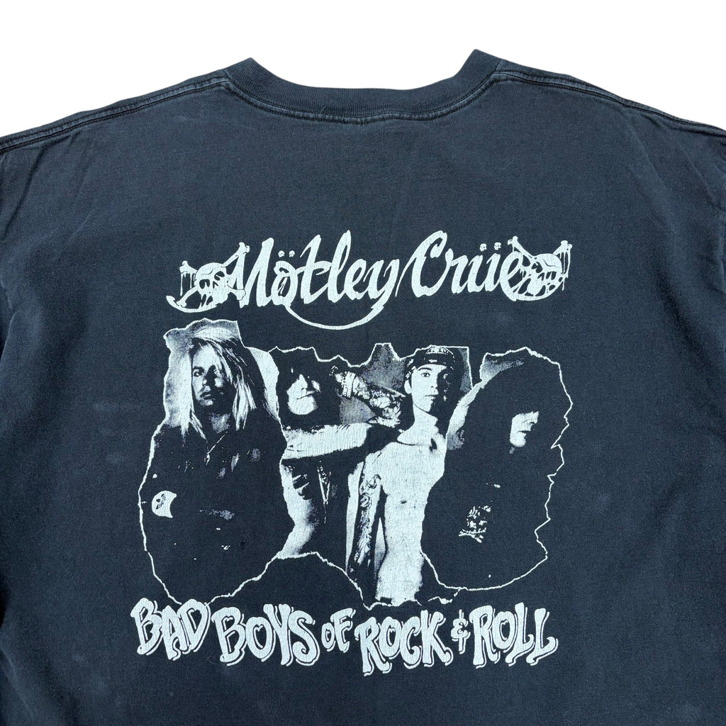 Vintage Motley Crue “Bad Boys Of Rock N Roll” Tee Black