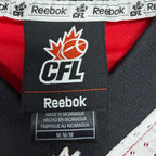 Vintage Reebok CFL Calgary Stampeders Charleston Hughes Home Jersey