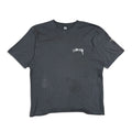 Stussy Skate Stack Pigment Dyed Tee Faded Black