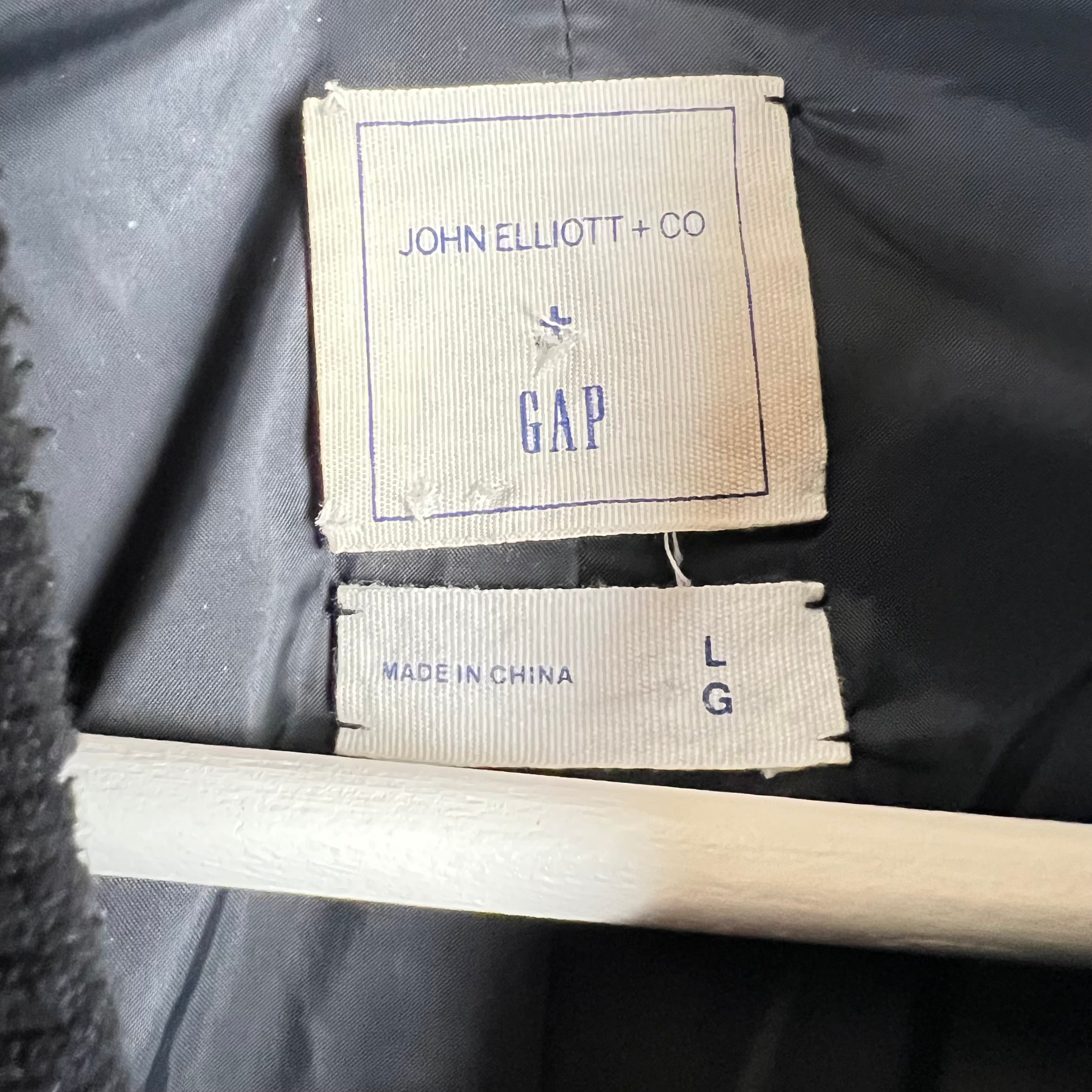 John Elliot Co. x Gap Varsity Leather Jacket
