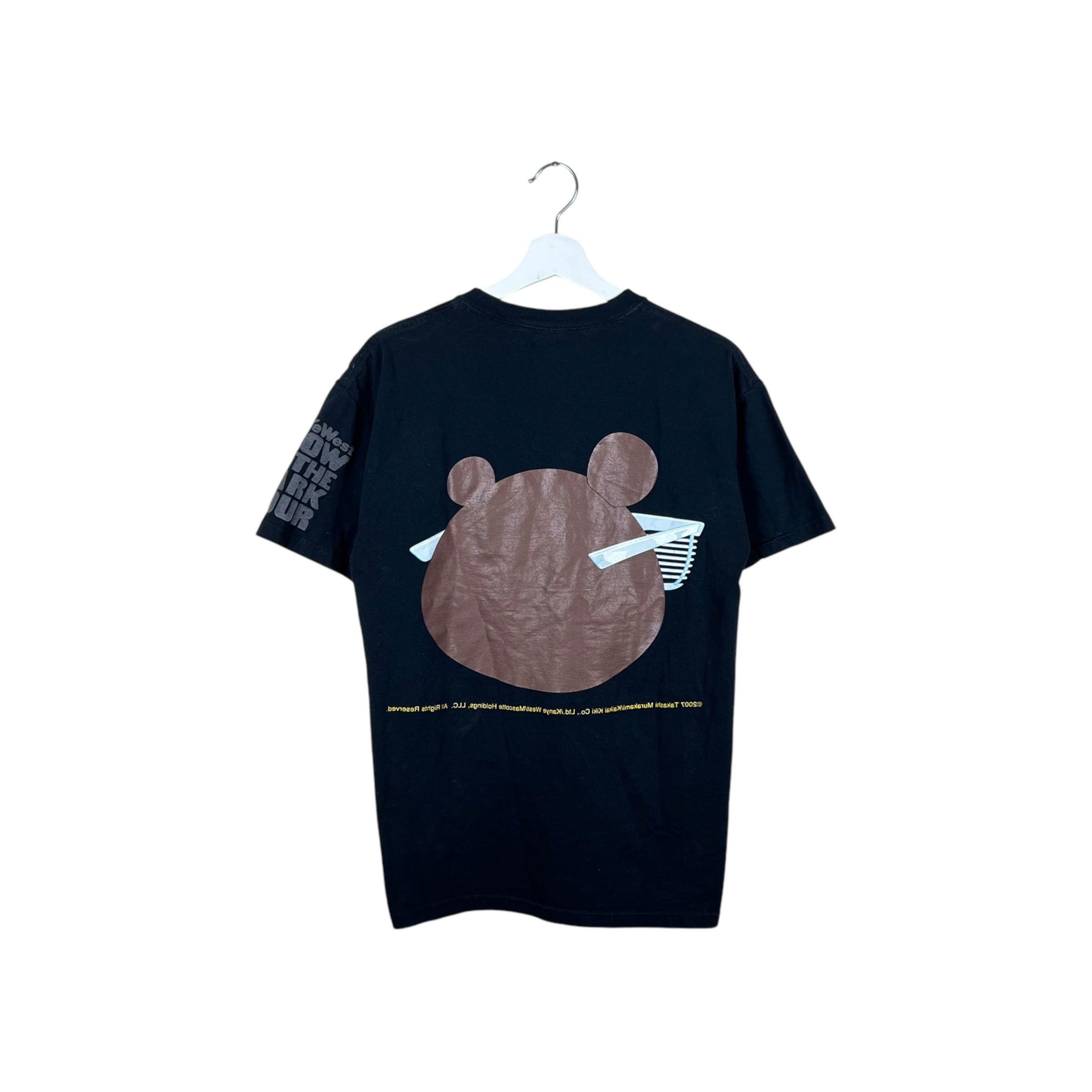 Yeezy Graduation “Glow In The Dark” Tour Tee Black