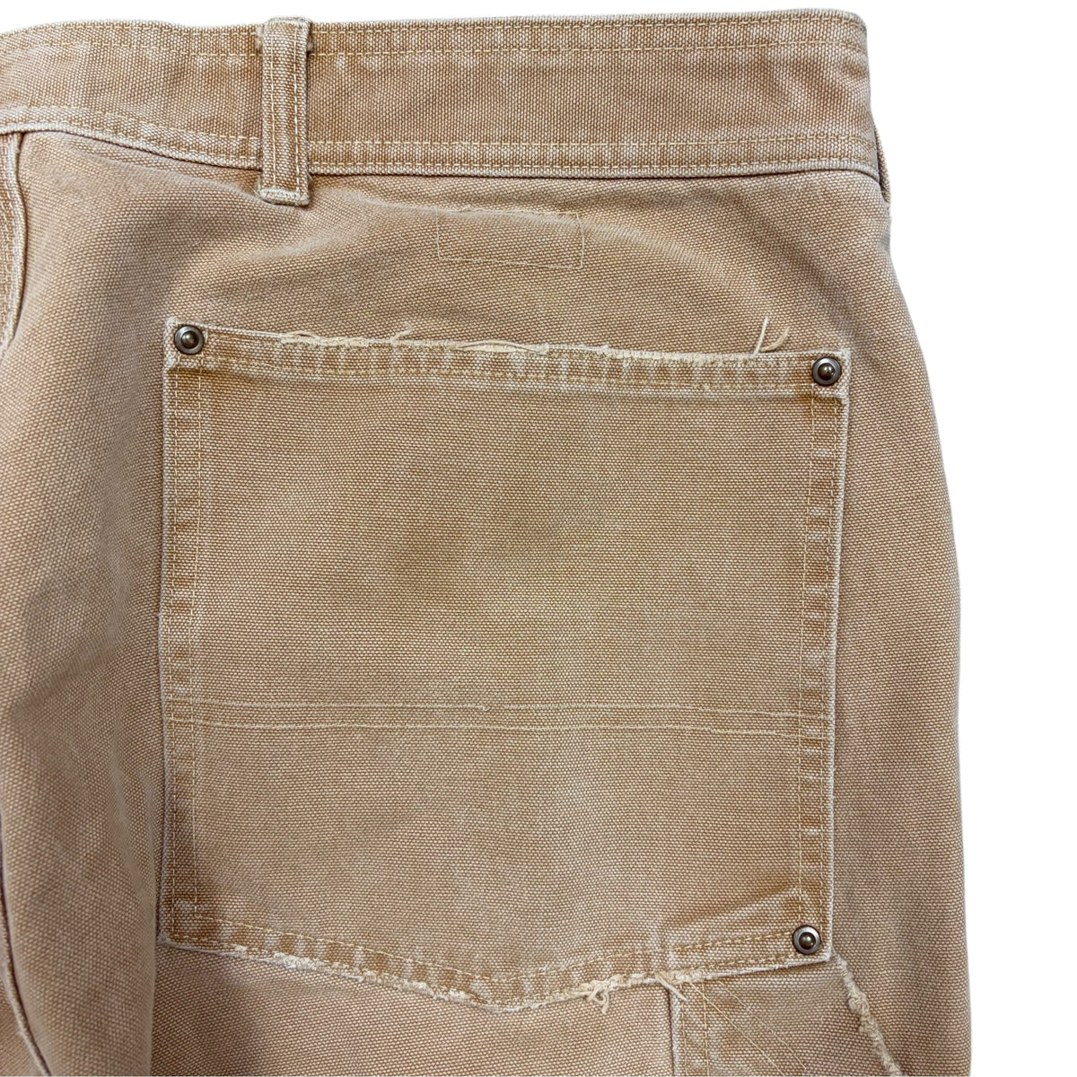 Vintage Polo By Ralph Lauren Carpenter Double Knees Pants Faded Tan