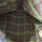 Vintage Denver Hayes Blanket Lined Denim Jacket Dark Mid Wash