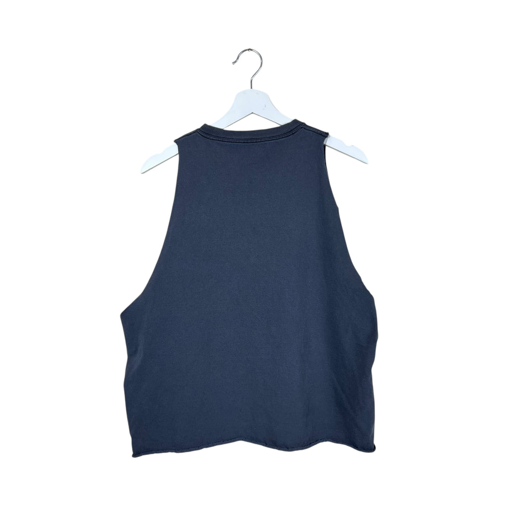 Vintage West Coast Choppers Bandana Skulls Cut Off Tee Black