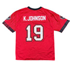 Vintage Logo Athletic NFL Tampa Bay Buccaneers Keyshawn Johnson Away Jersey
