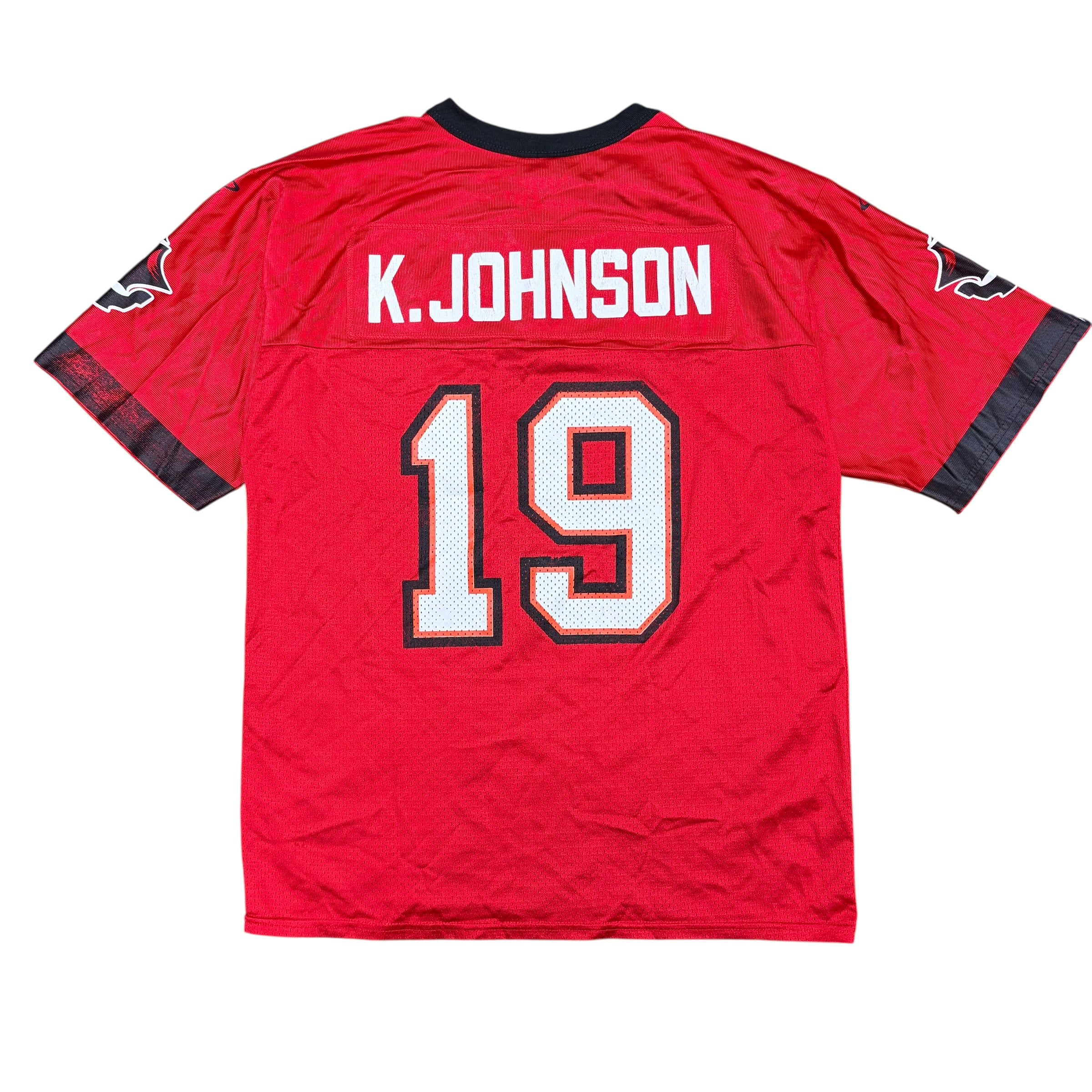 Vintage Logo Athletic NFL Tampa Bay Buccaneers Keyshawn Johnson Away Jersey