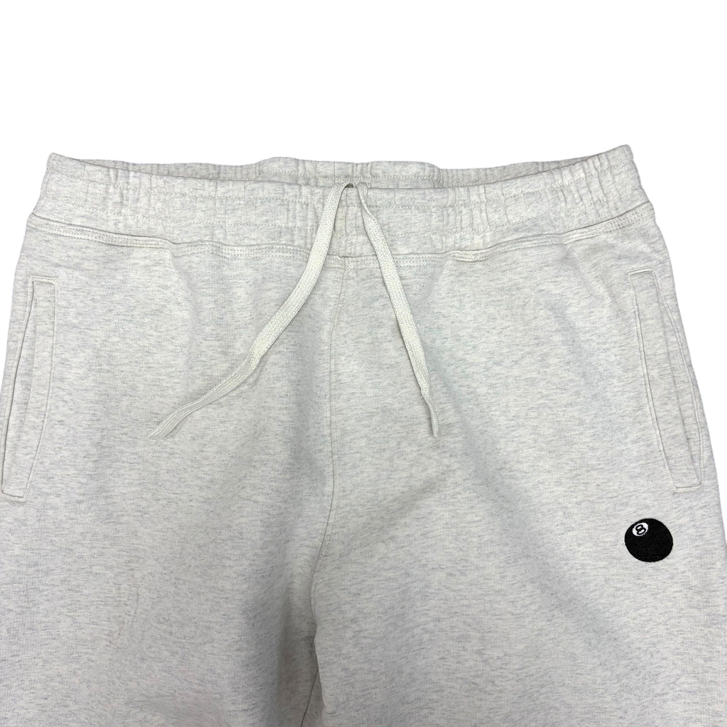 Stussy 8-Ball Embroidered Sweatpants Heather Grey
