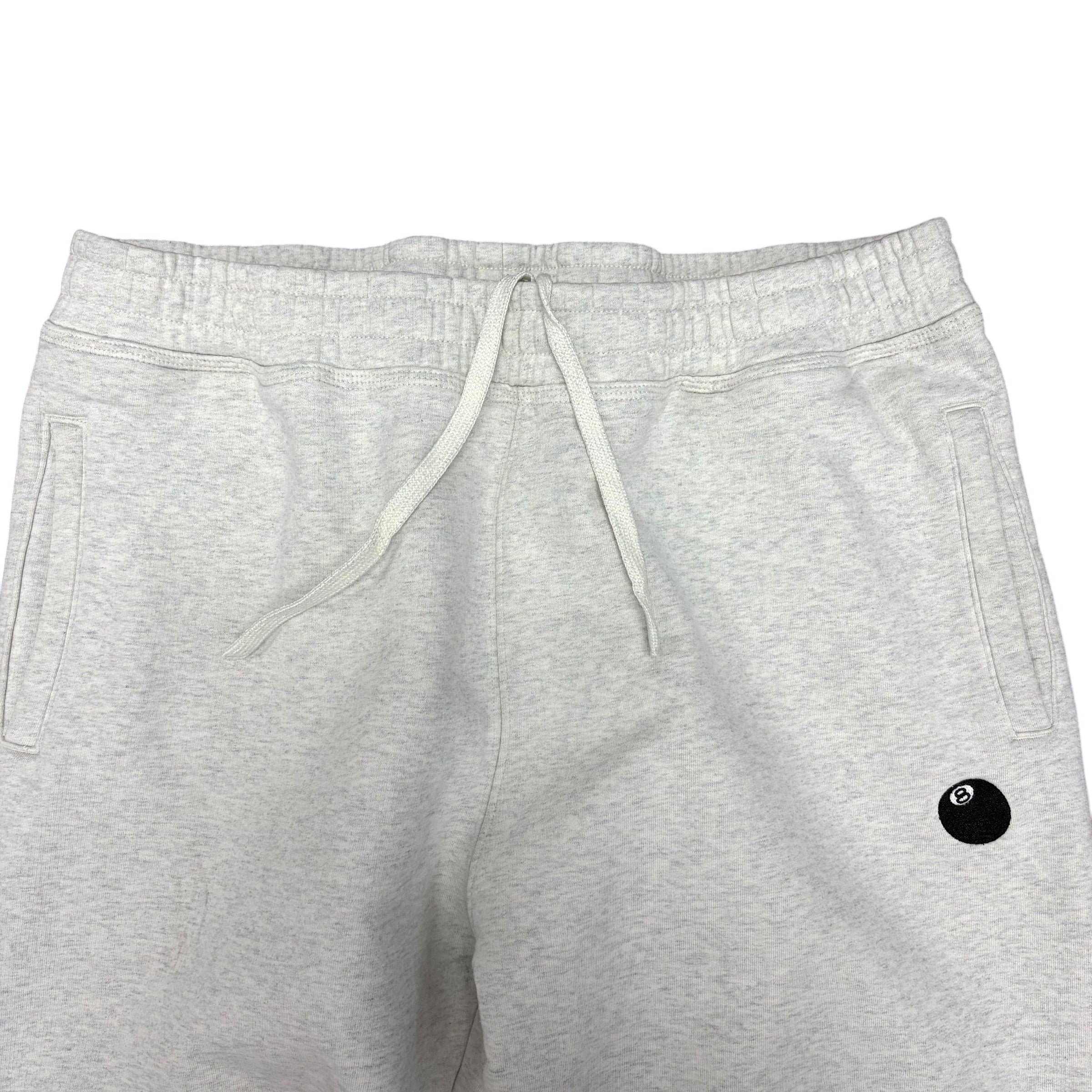 Stussy 8-Ball Embroidered Sweatpants Heather Grey