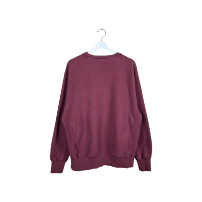 Vintage University Of Minnesota Gophers Embroidered Crewneck Burgundy