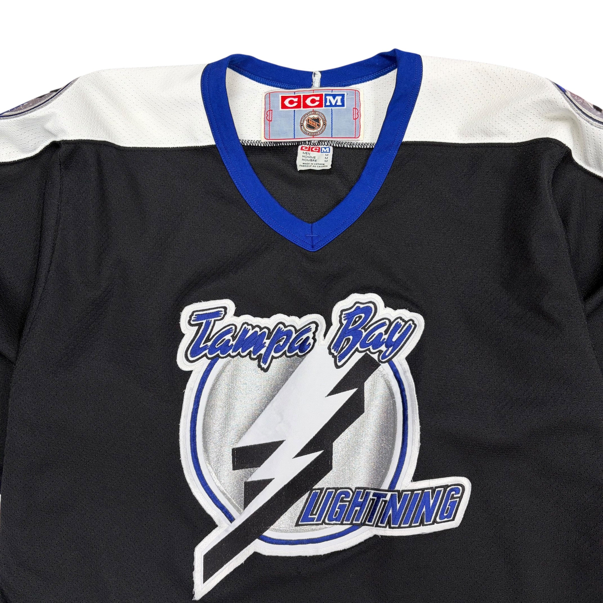 Vintage CCM NHL Tampa Bay Lightning Blank Jersey