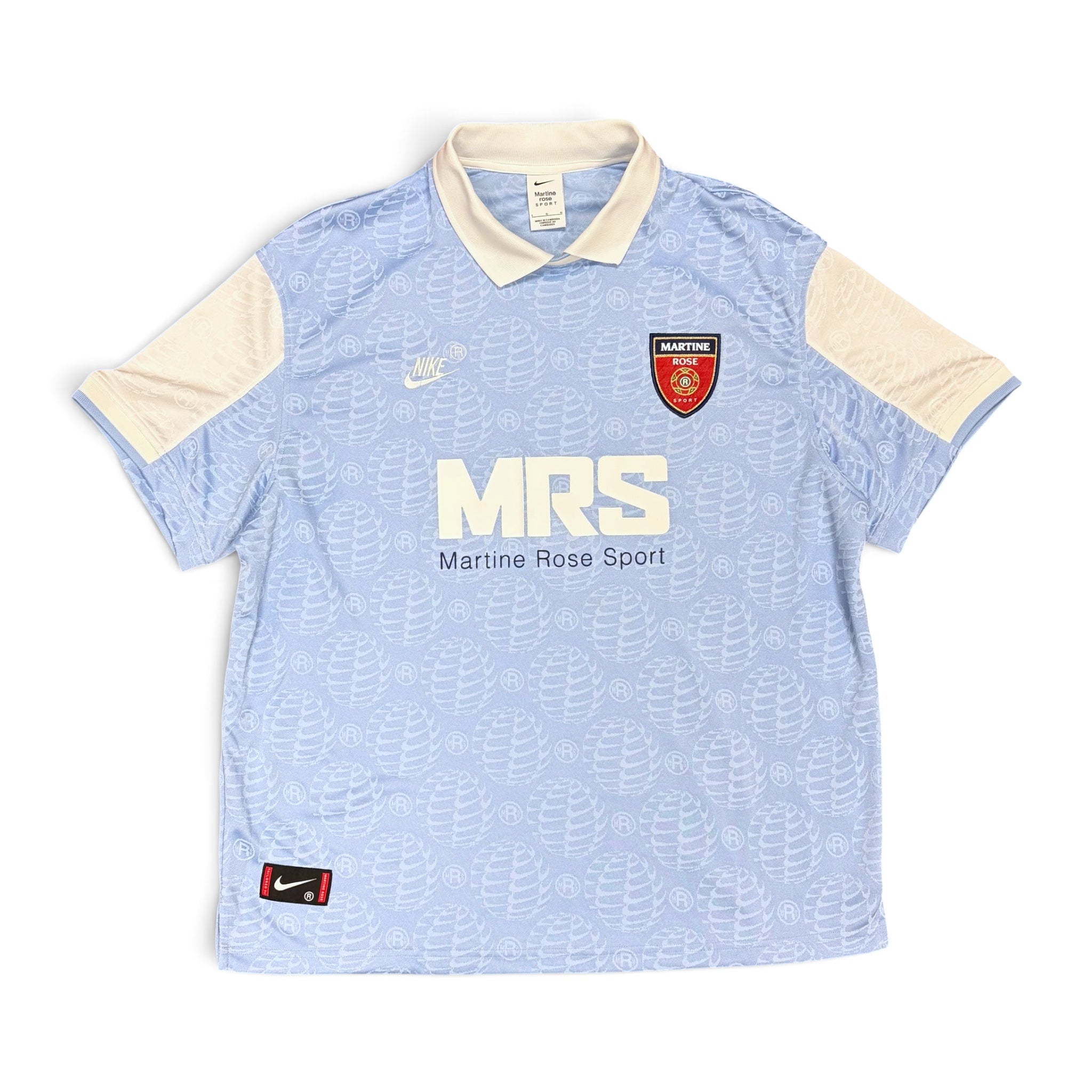 Martine Rose x Nike Football Jersey Psychic Blue