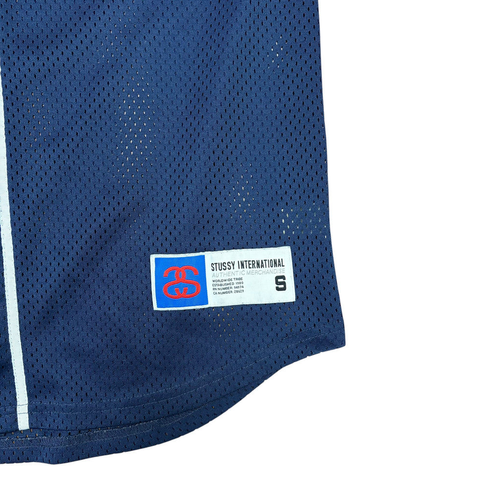 Stussy International Baseball Jersey Navy