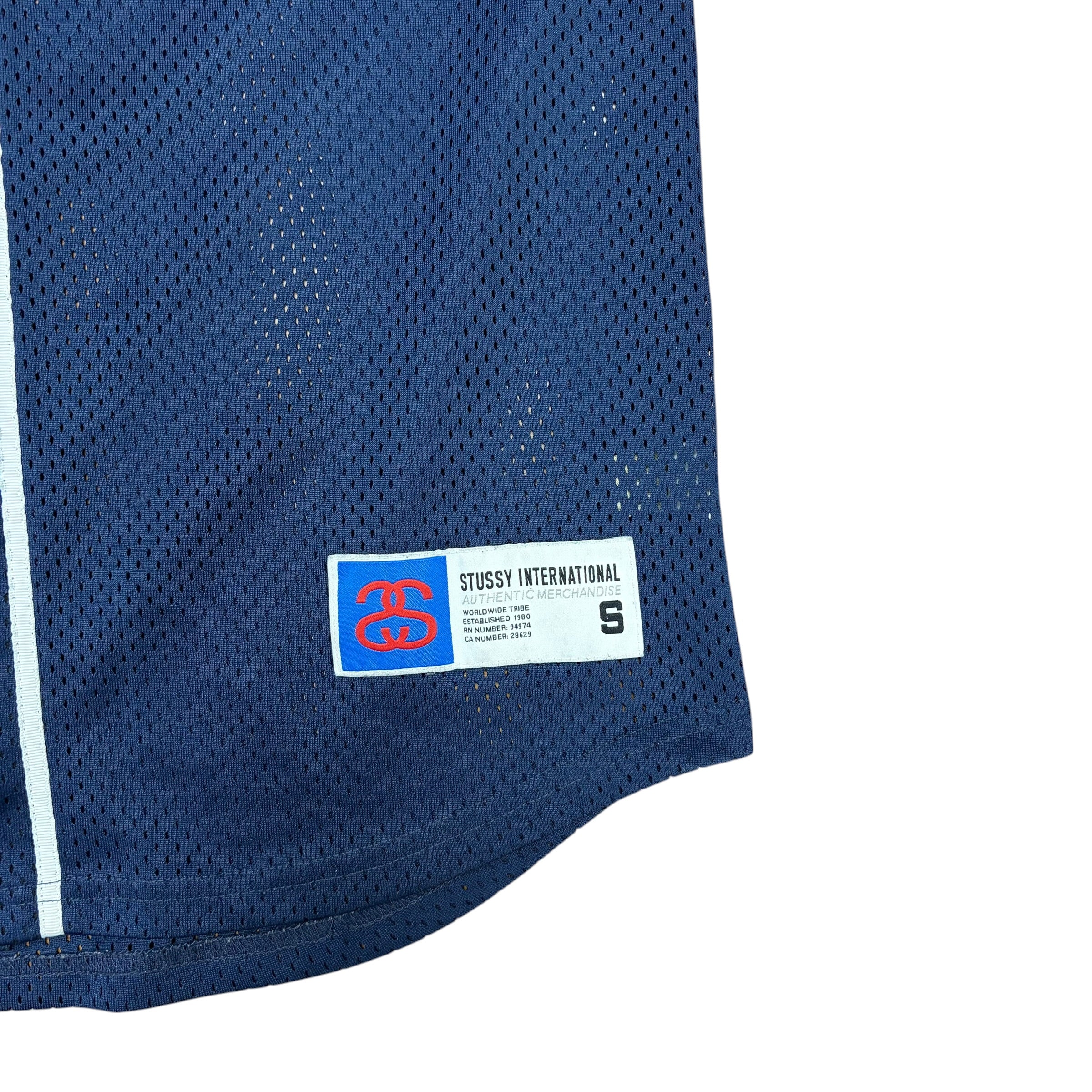 Stussy International Baseball Jersey Navy