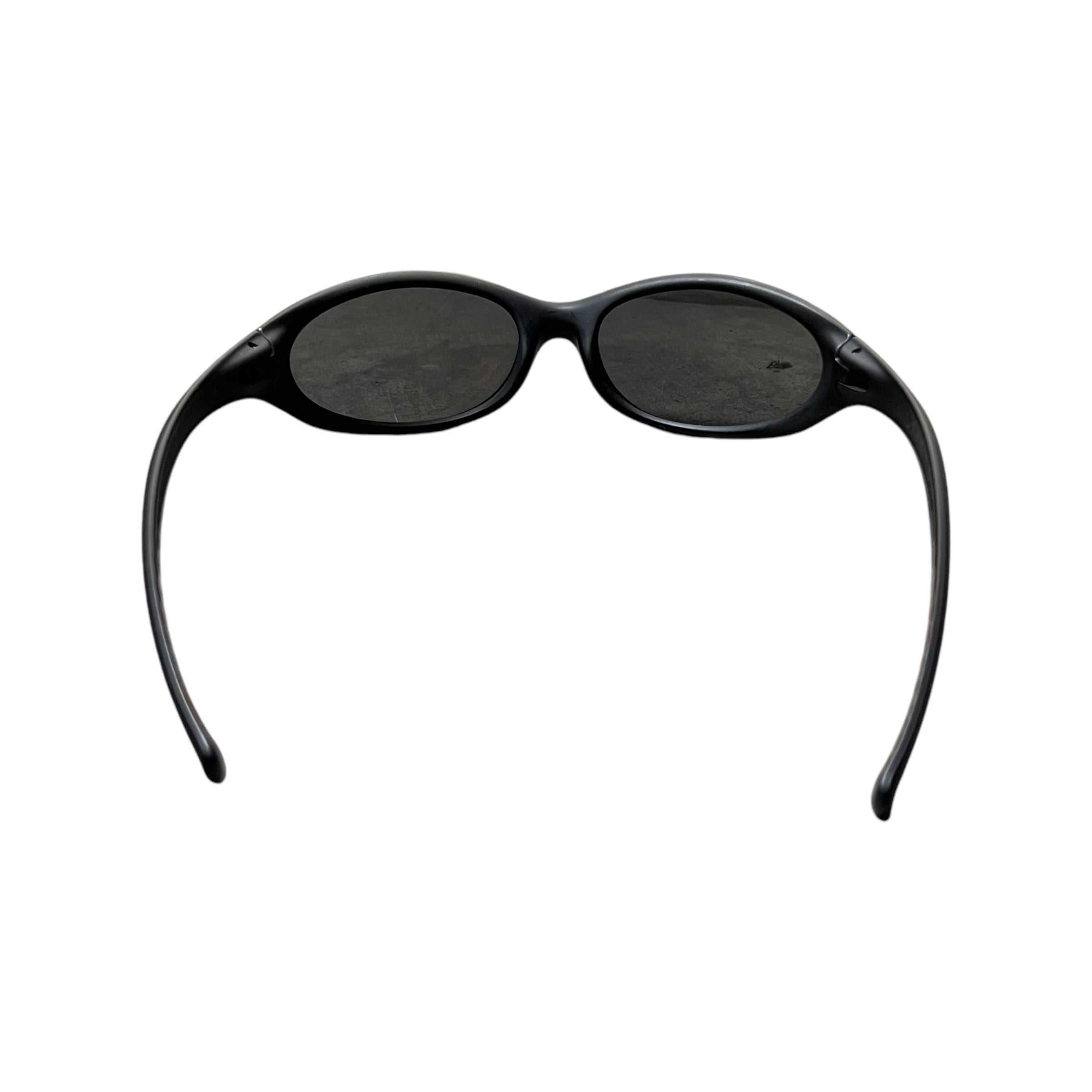 Vintage Nike EVO Round Sunglasses Matte Black