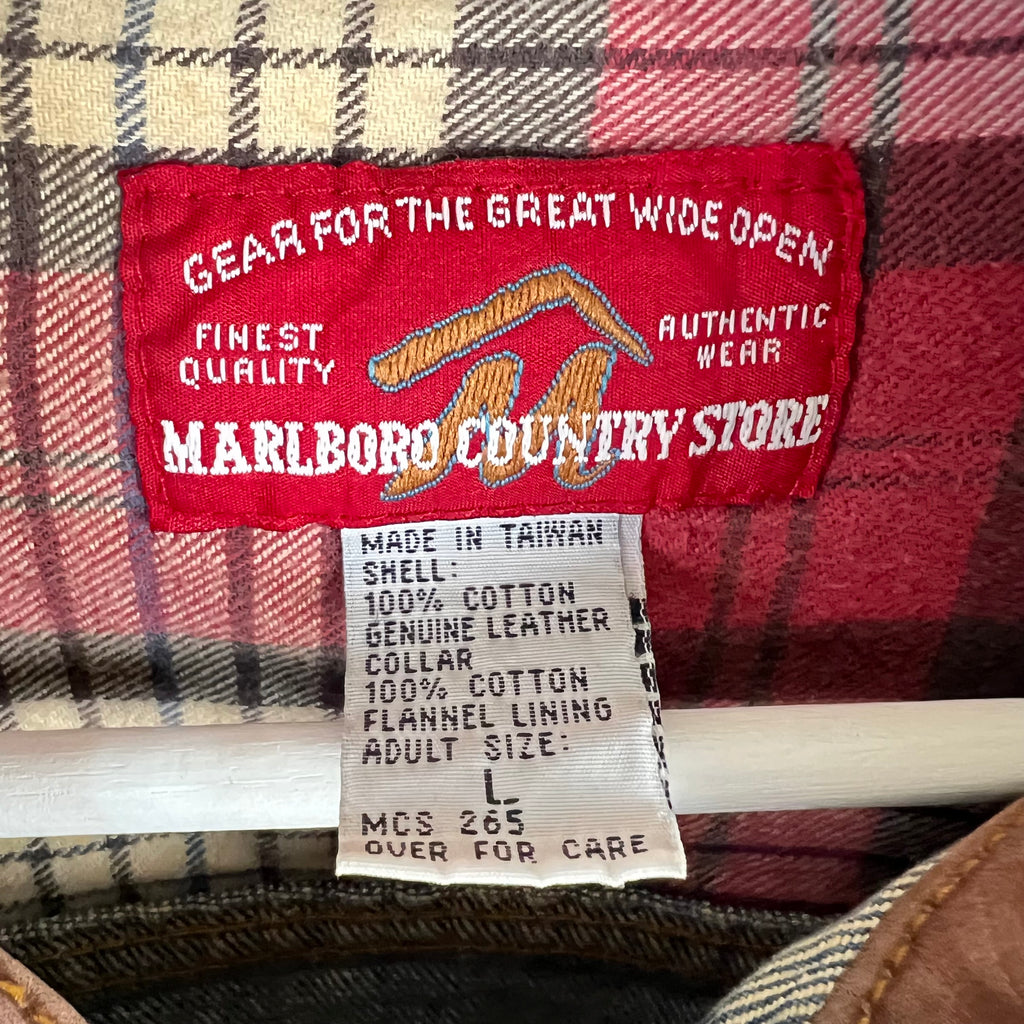 Vintage Marlboro Country Store Denim Jacket Mid Wash