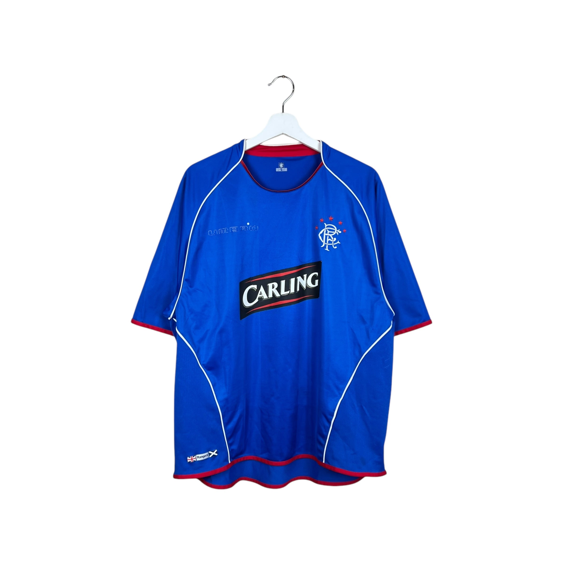 2005 Umbro Glasgow Rangers FC Blank Home Jersey