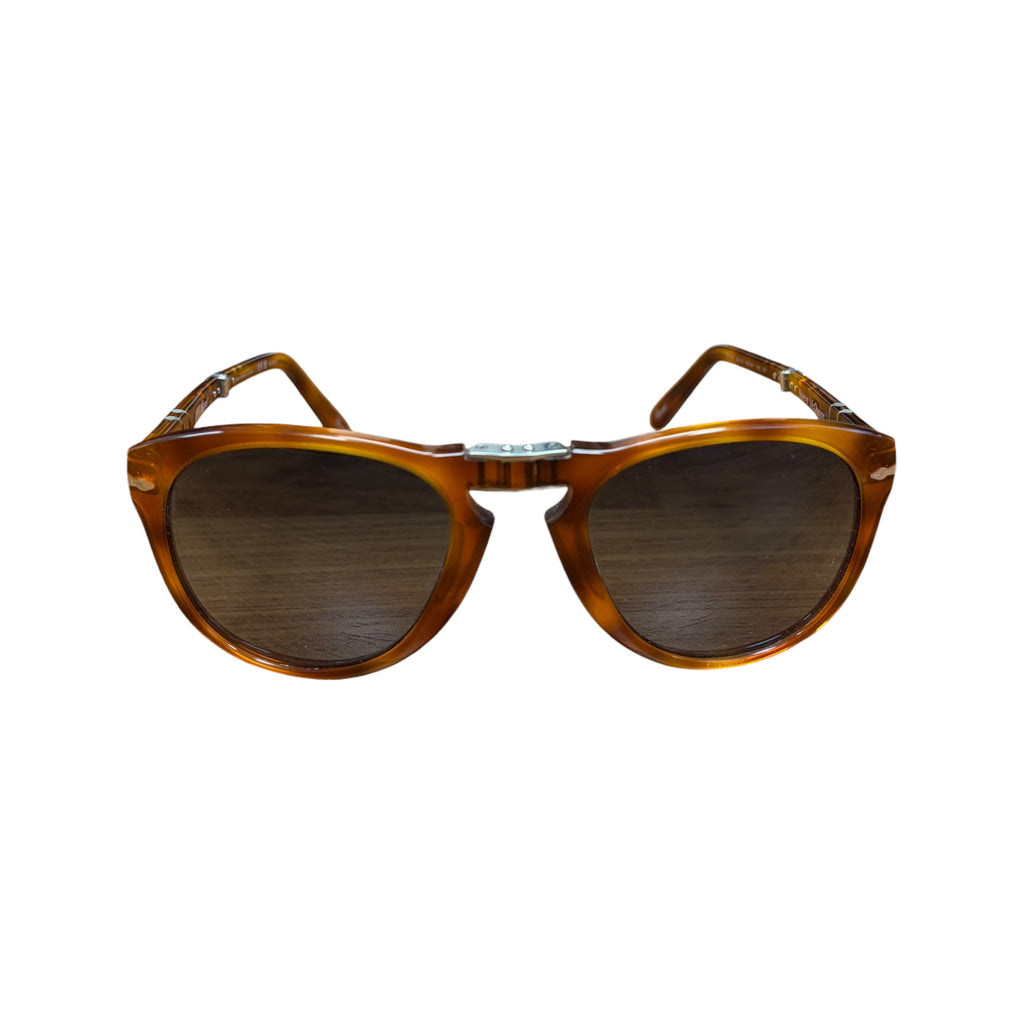Persol 714 Steve McQueen Foldable Blue Lens Sunglasses