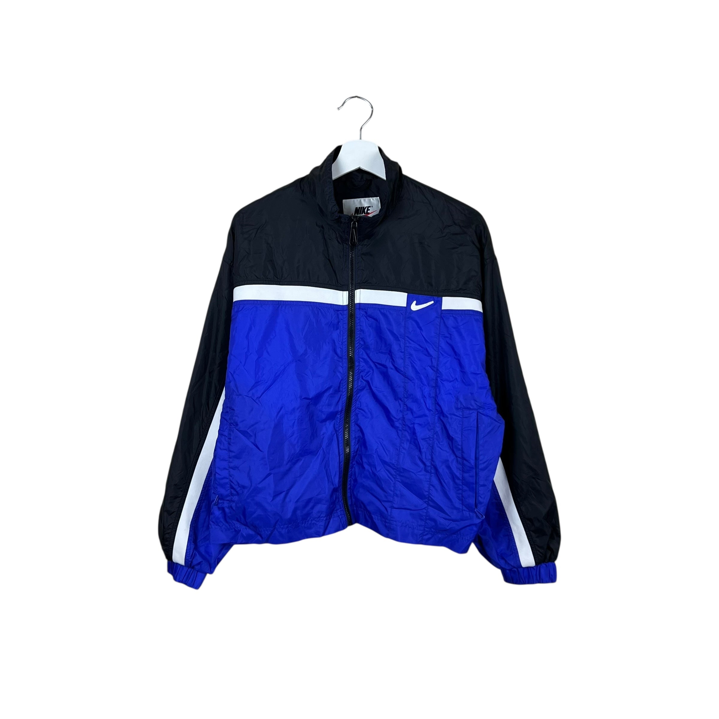 Vintage 90’s Nike Youth Two Tone Windbreaker Blue/White