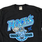 2000 WFF The Rock’s Smack Down Diner Promo Tee Black