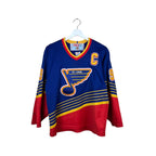 Vintage CCM NHL St. Louis Blues Wayne Gretzky Away Jersey