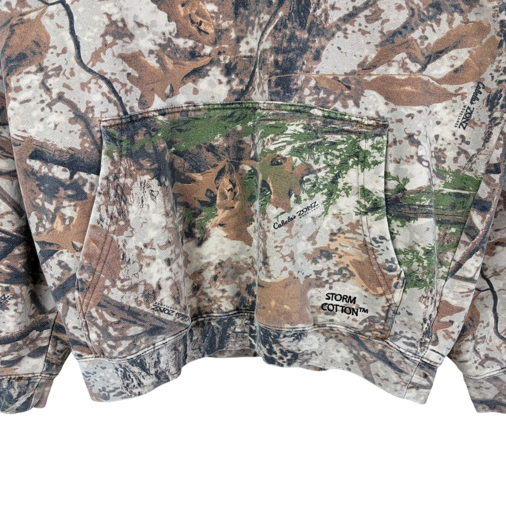 Vintage Cabelas Women’s Storm Cotton Realtree Hoodie Camo