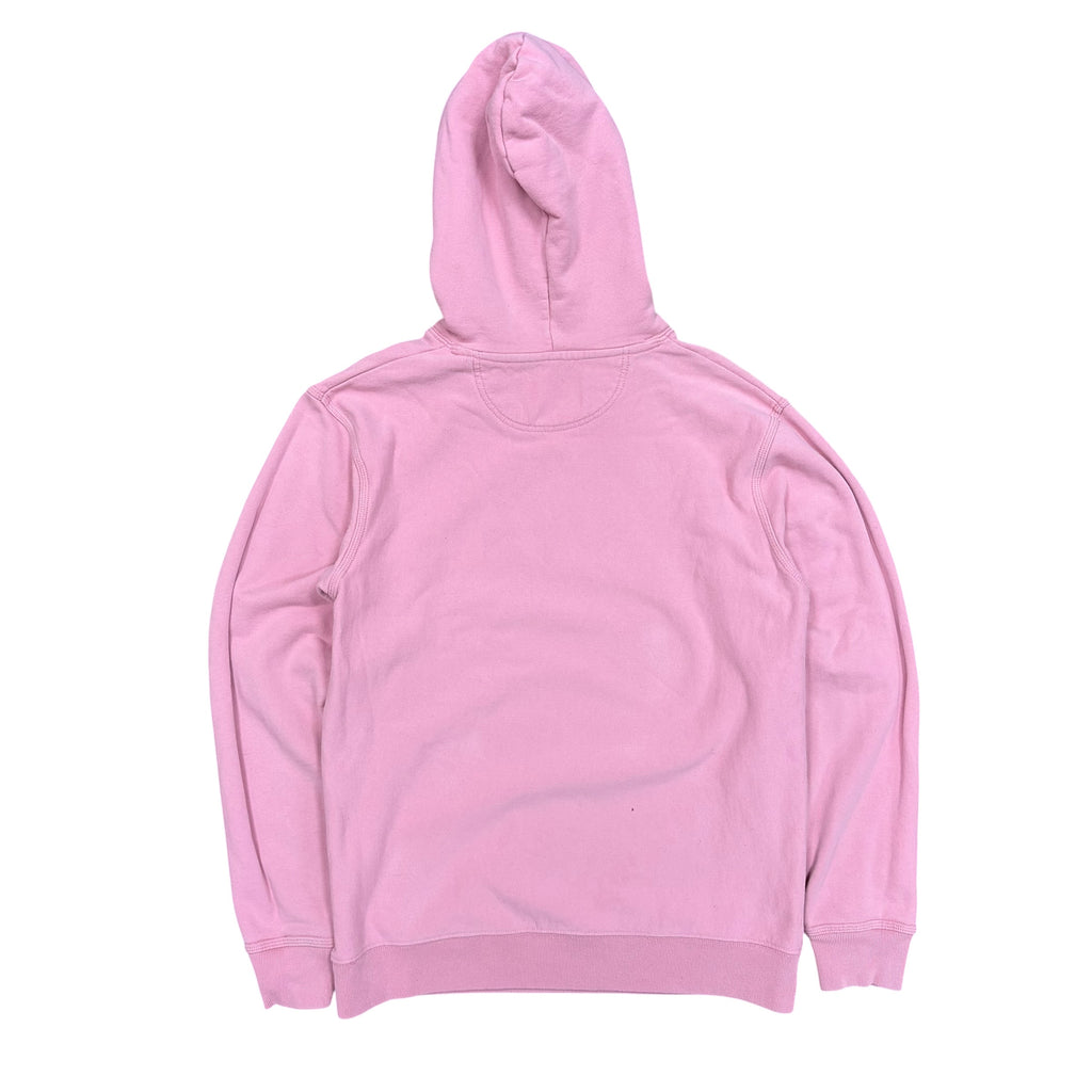 Stussy Embroidered Logo Hoodie Pink