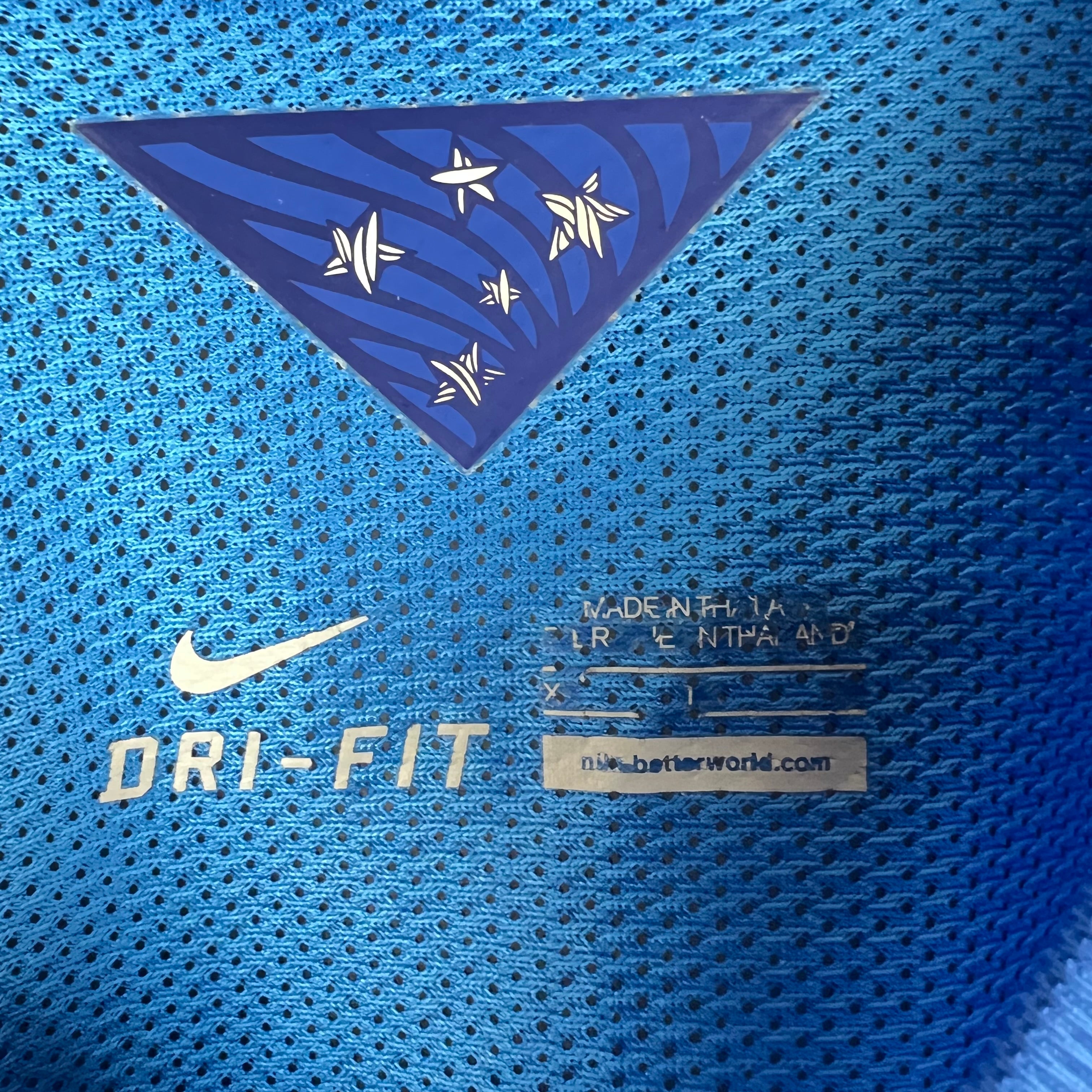 2015 Nike Brazil Blank Away Jersey