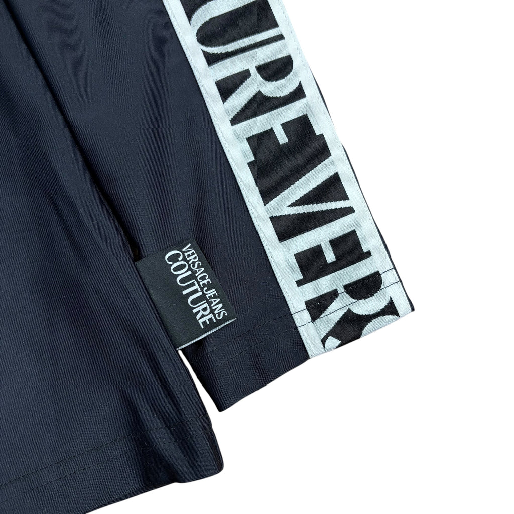 Versace Jeans Couture Black Techno Tribute Turtleneck