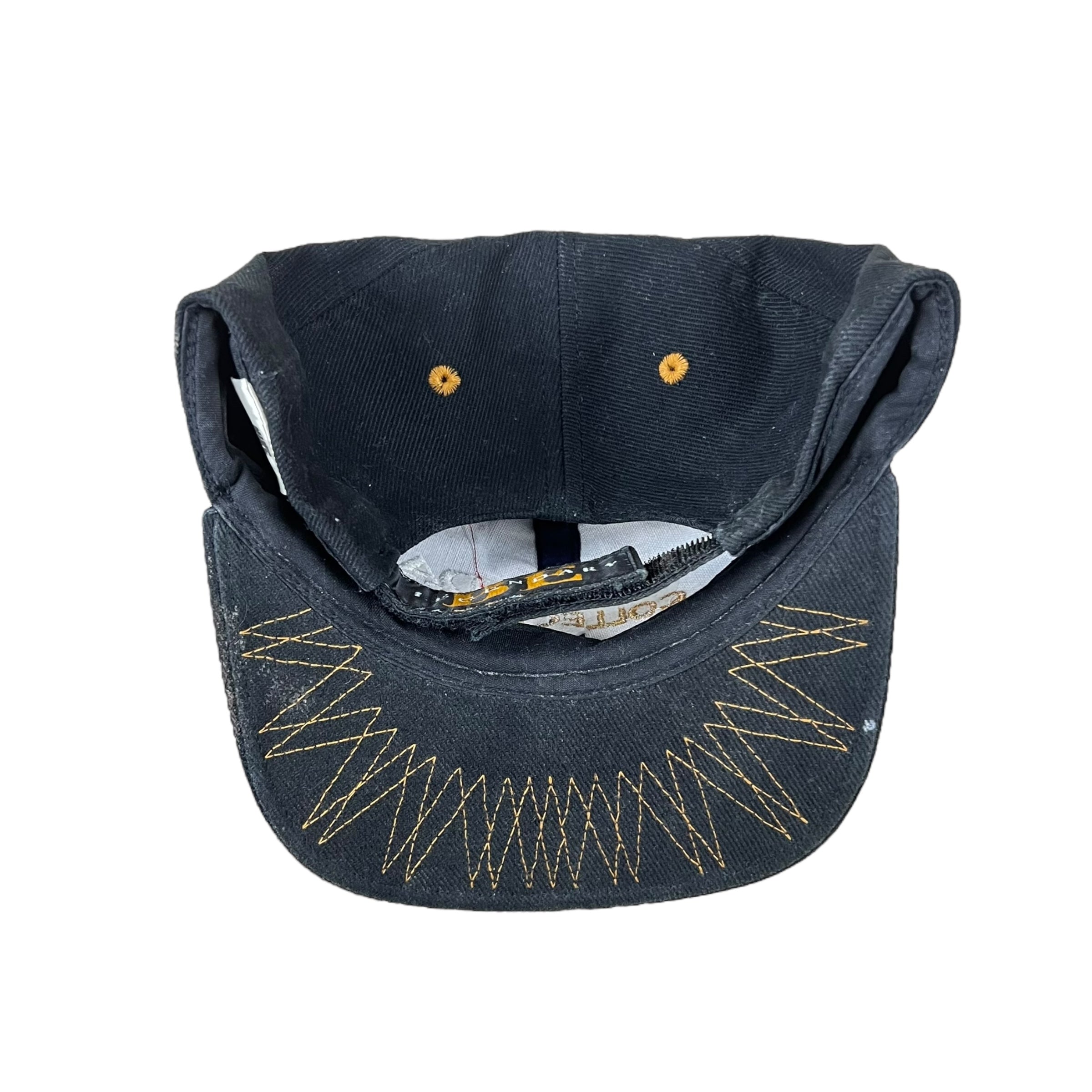 Vintage Jordan Collection Embroidered Logo StrapBack Black
