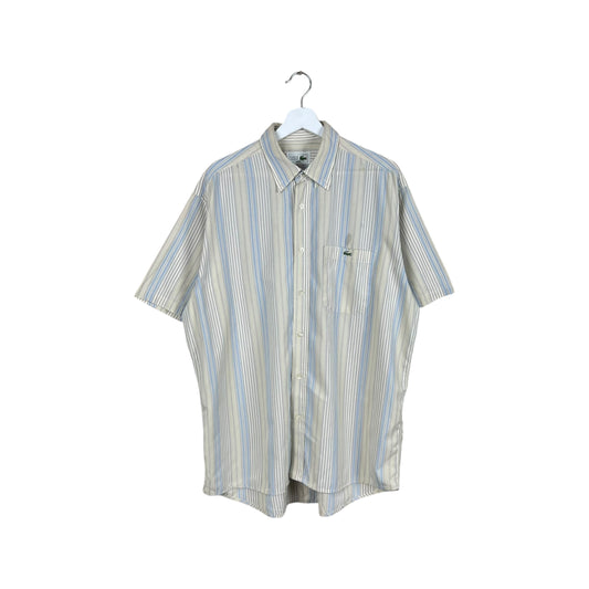 Vintage Lacoste Pin Stripe Button Up Shirt