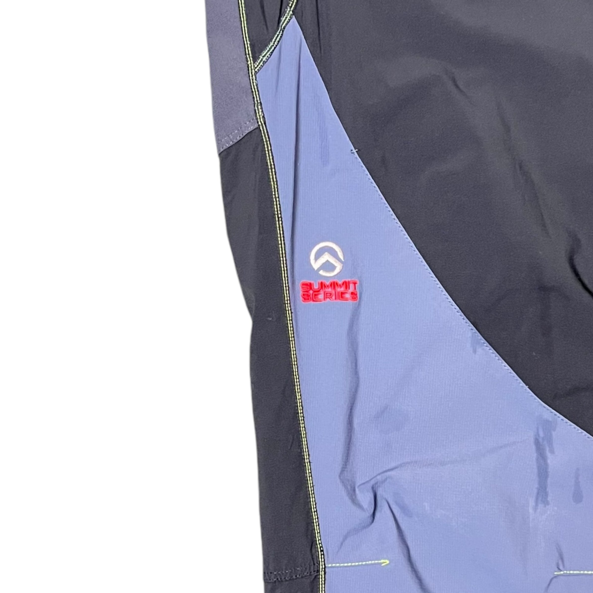Vintage North Face Summit Series Two Tone Hiking Pant Black/Muted Blue