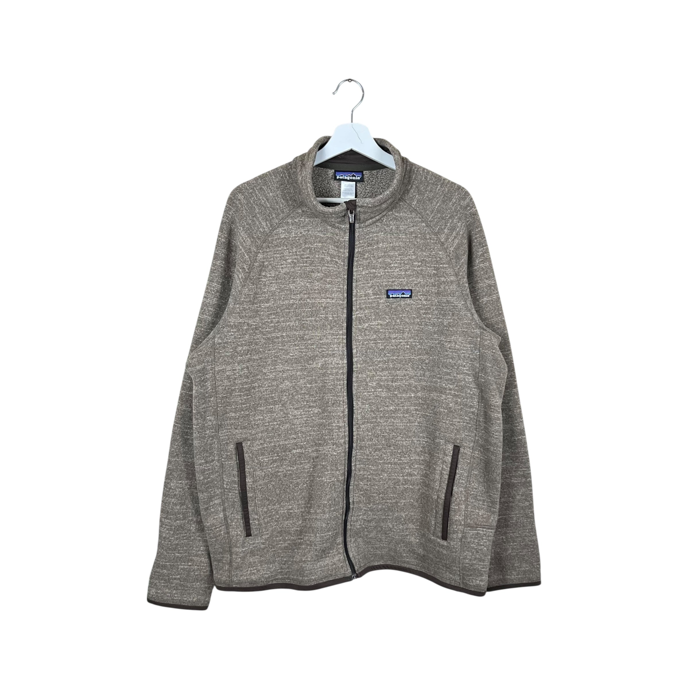 Vintage Patagonia Better Sweater Full Zip Stone Gray