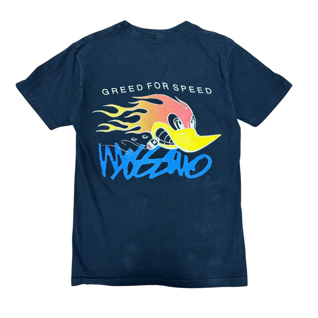 90’s Mossimo “Greed For Speed” Tee Faded Black