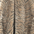 Vintage Seg’ments Women’s Animal Print Fur Coat