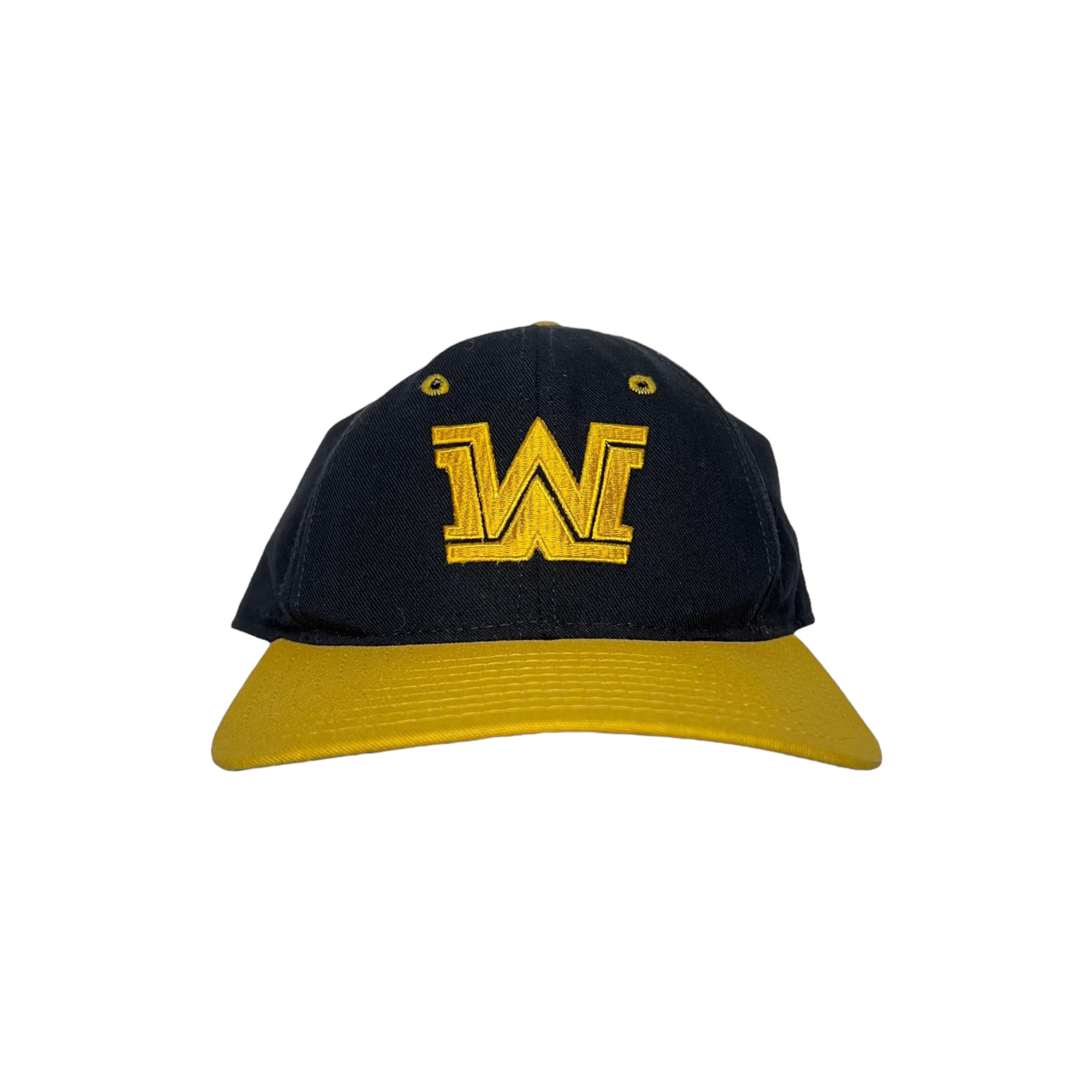 Vintage Wilkes Colonels Big Logo Fitted Hat Navy