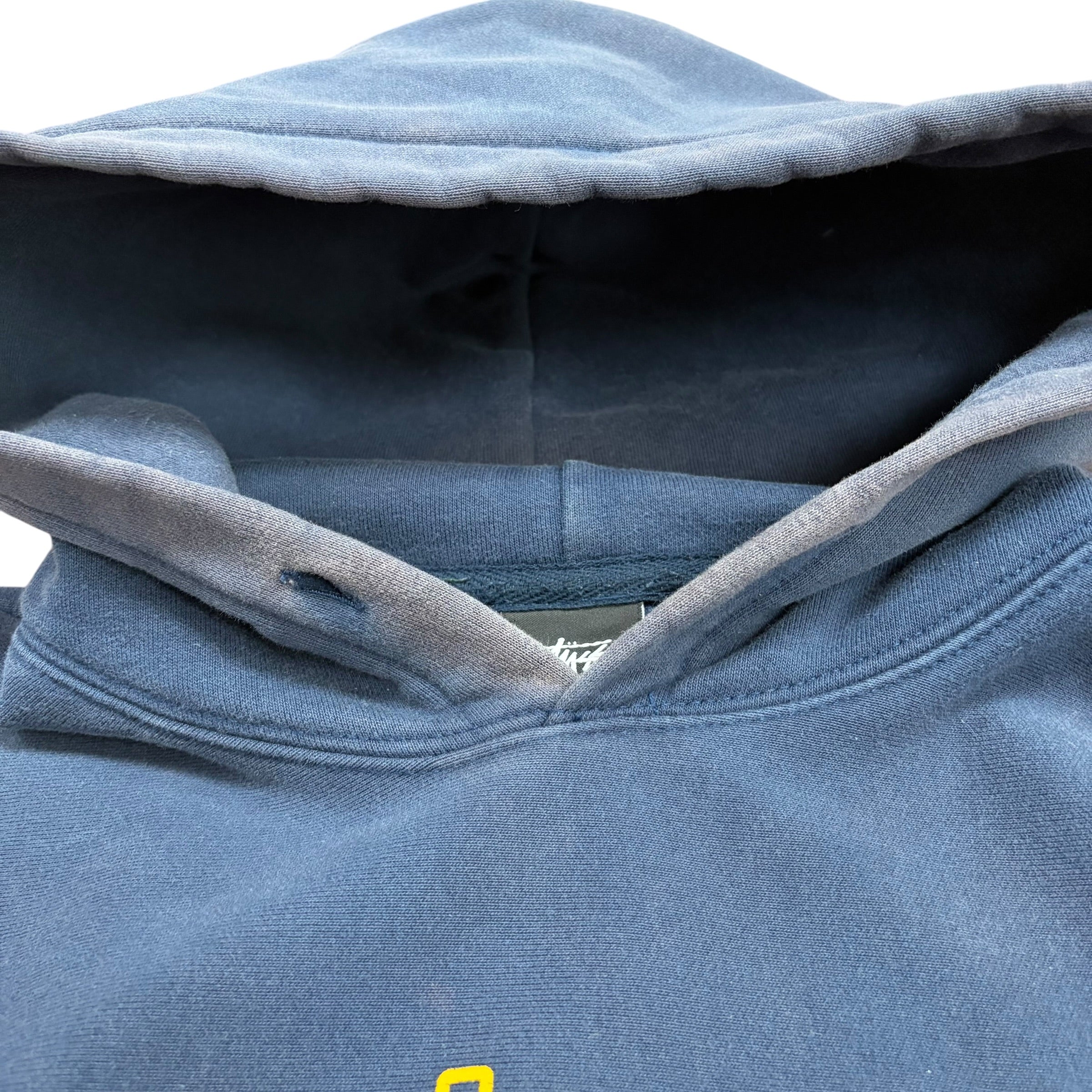 Stussy Gear Hoodie Gold/Navy