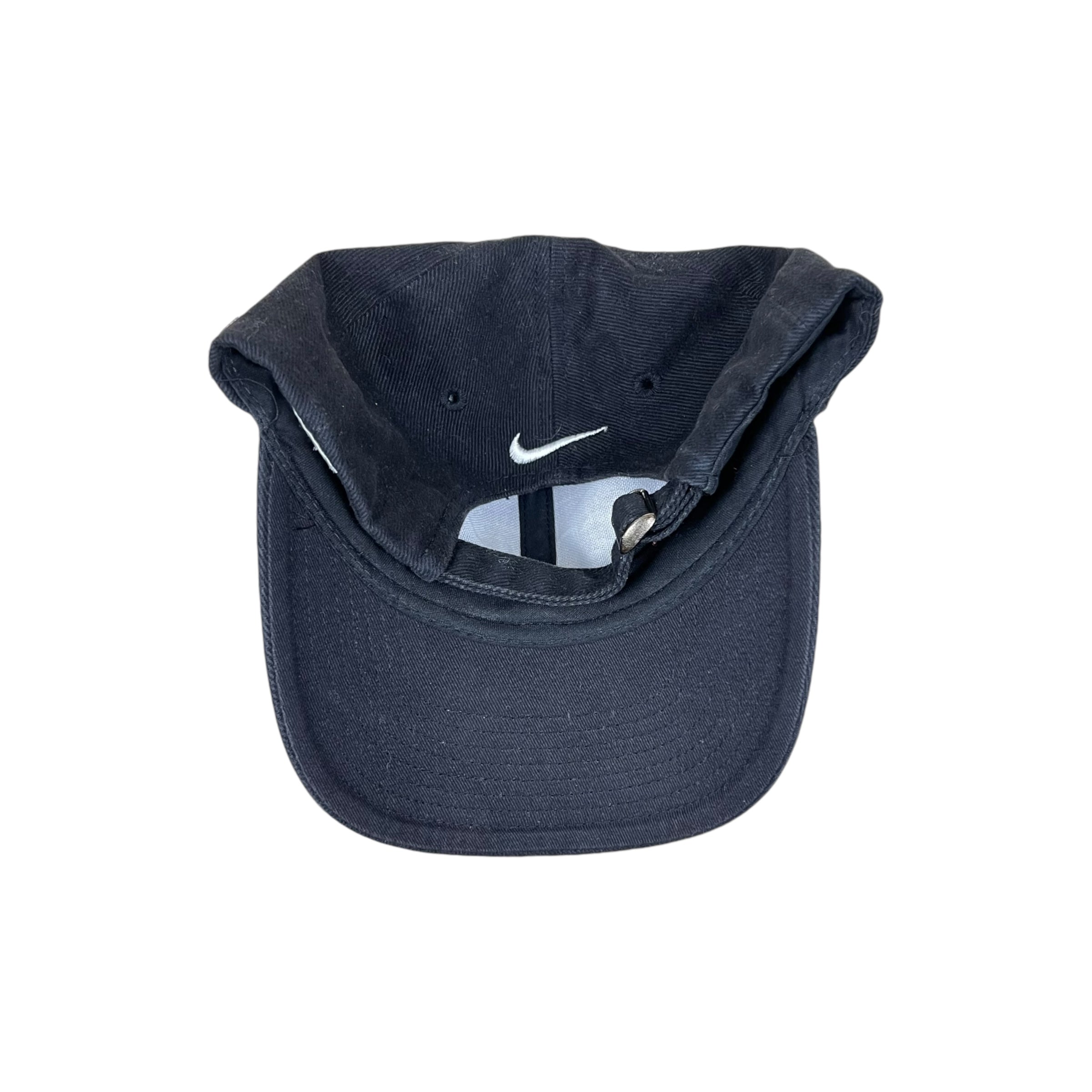 90s Nike Swoosh StrapBack Black